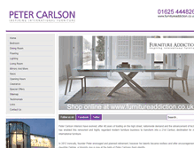 Tablet Screenshot of petercarlson.co.uk